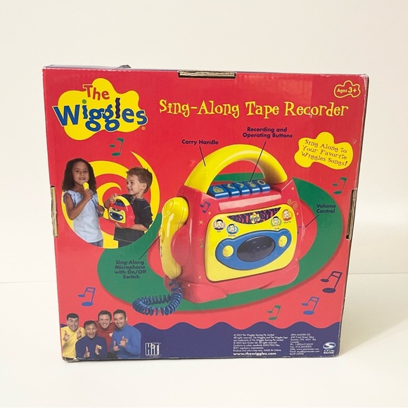 Vtg 2003 The Wiggles Sing Along Tape Recorder - Picture 10 of 16